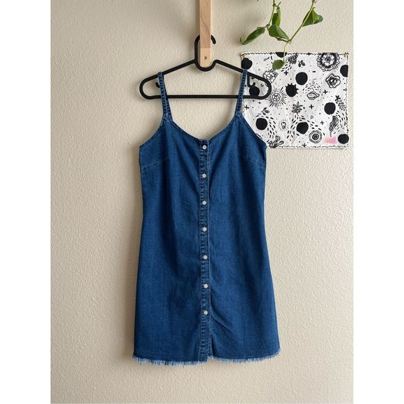 ❣️3 for $20/Denim mini dress - Picture 2 of 4